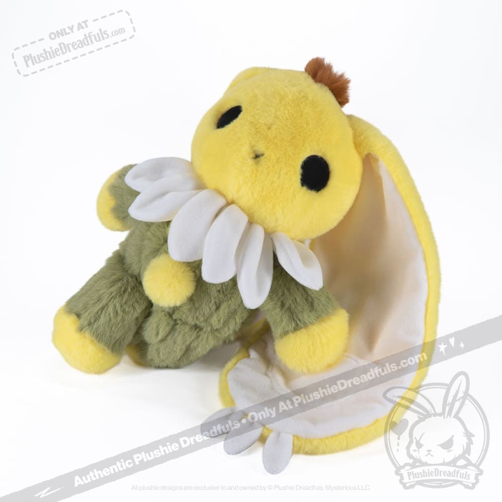 Plushie Dreadfuls Daisy Rabbit Stuffed Animal Toy - Soft Cute Bunny Plush for Kids, Gift, Nursery Decor & Anxiety Relief