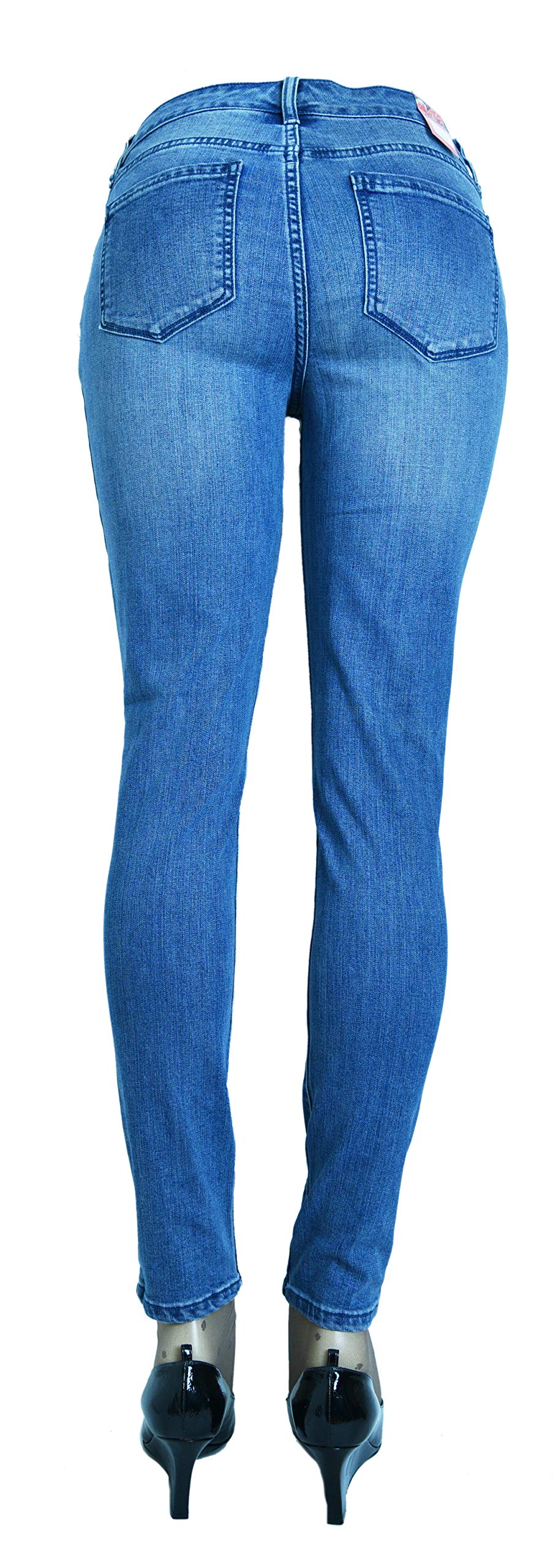 FIREFLY Women's Mid Rise Skinny Jeans & Boyfriend Cuff Ankle Jeans - Stretch Denim Pants for Casual Wear, Work & Night Out | Trendy Plus Size & Petite Options
