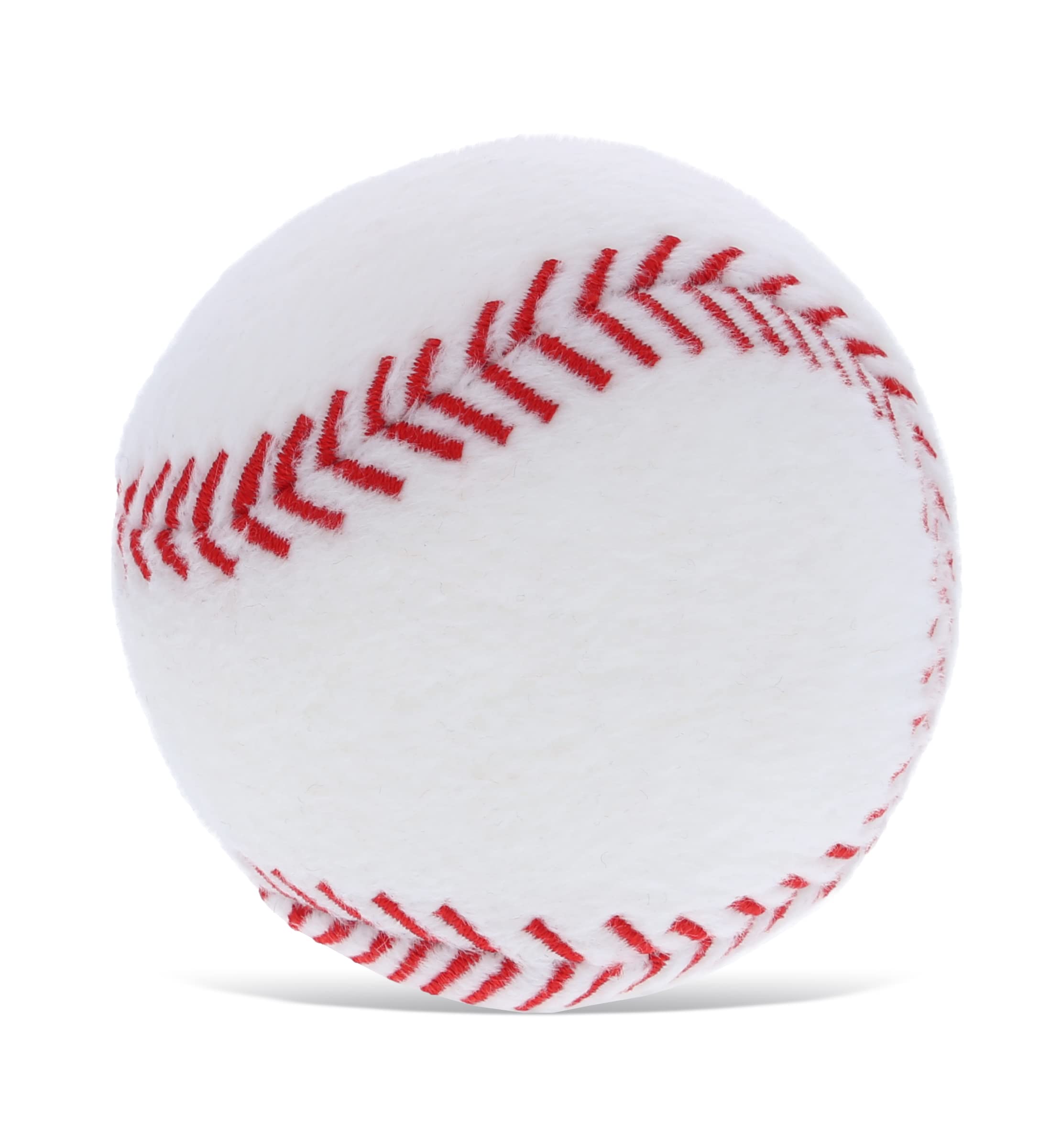 DolliBu Soft Plush Baseball Toy - 3 Inch Fluffy Stuffed Ball for Kids, Boys & Girls | Perfect for Playtime Catch, Room Decor & Gifts | Safe & Squishy for Indoor & Outdoor Fun