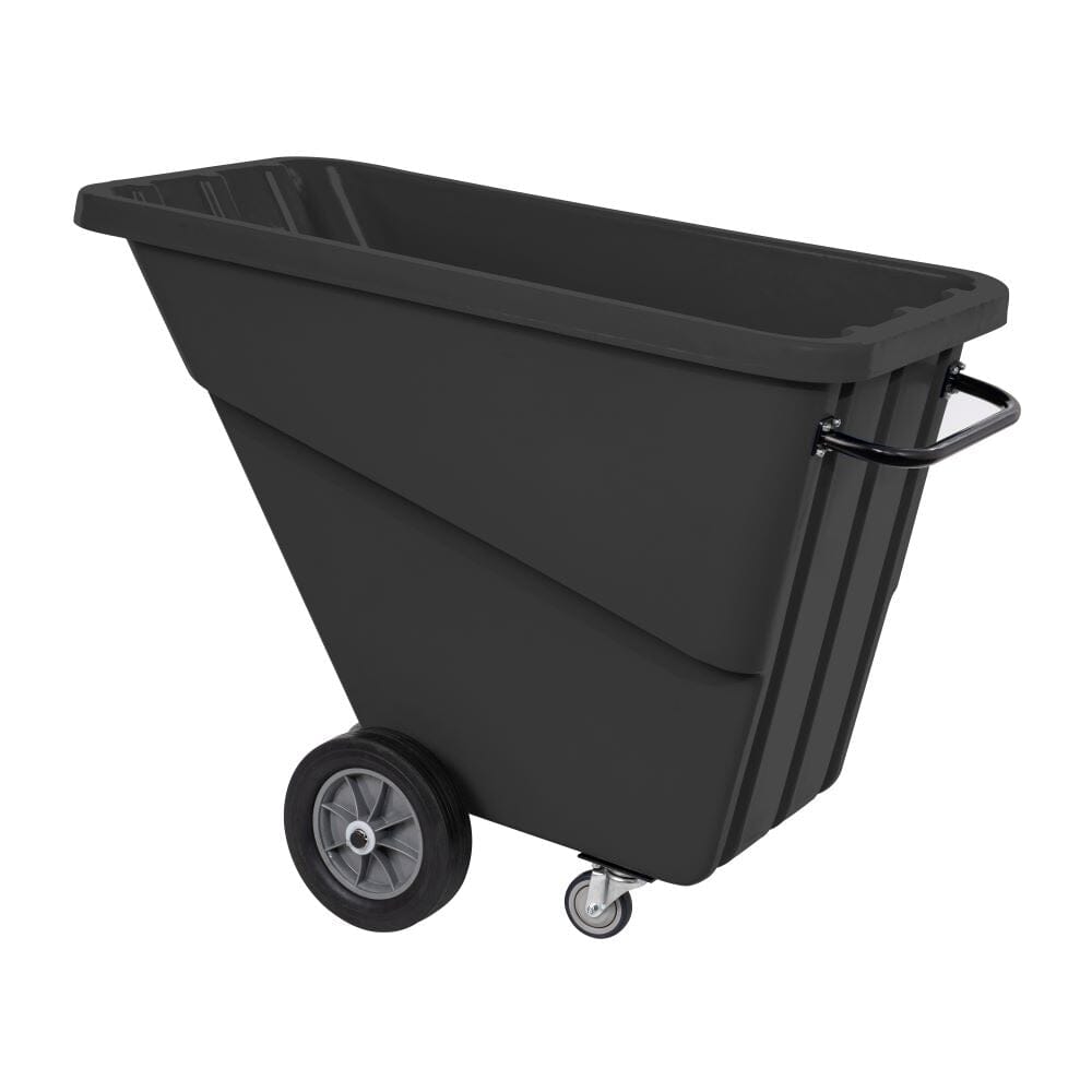 1/2 Cubic Yard Small Utility Tilt Truck - 750 lb Heavy Duty Capacity | Perfect for Landscaping, Construction & Warehouse Use