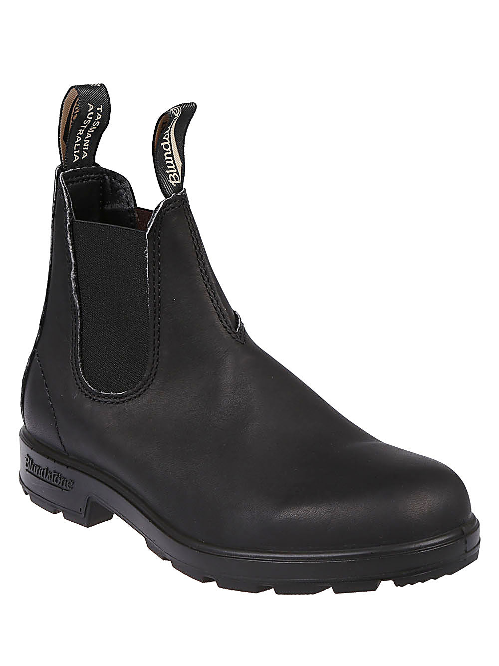 Blundstone Black Leather Chelsea Boots for Men & Women - Comfortable Slip-On Ankle Boots for Work, Hiking & Everyday Wear