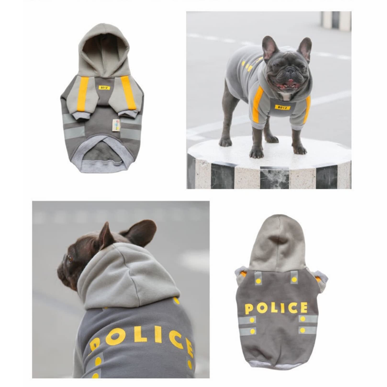Stylish Dog Hoodie - Cute Puppy Sweater & Jacket for Small Dogs | Chihuahua & Pet Cosplay Costume | Soft Cotton Coat for Daily Walks & Photo Shoots