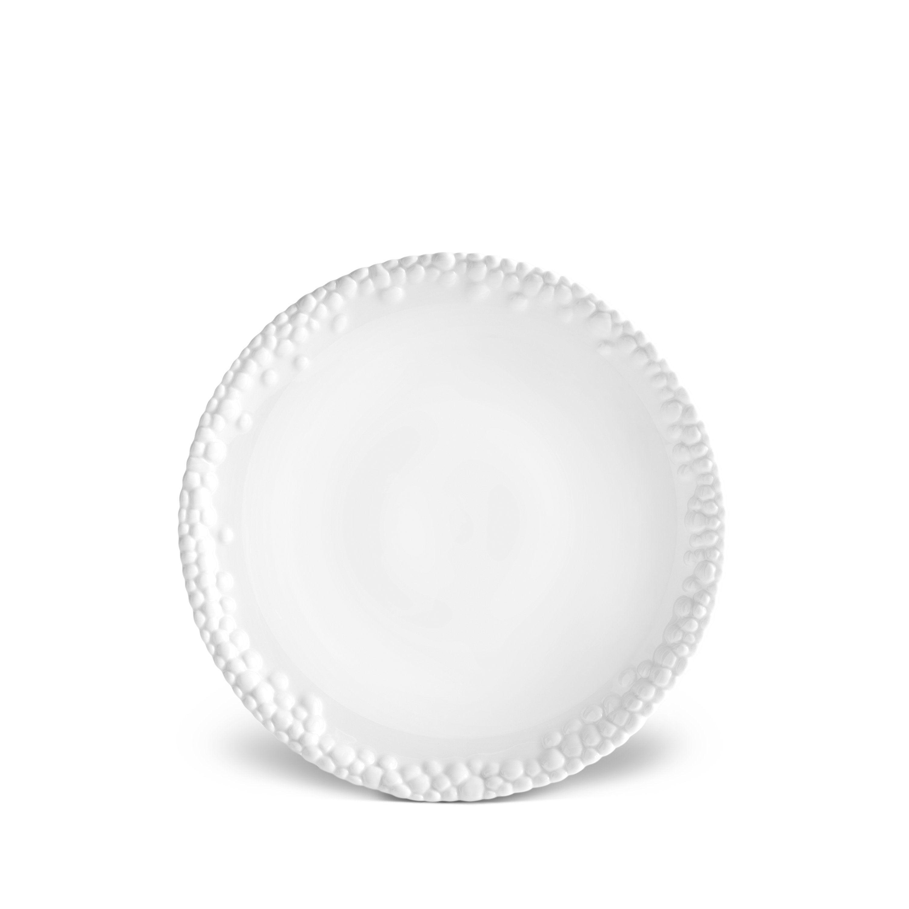 Haas Mojave White Bread and Butter Plate - Elegant Dinnerware for Breakfast, Brunch, and Casual Dining