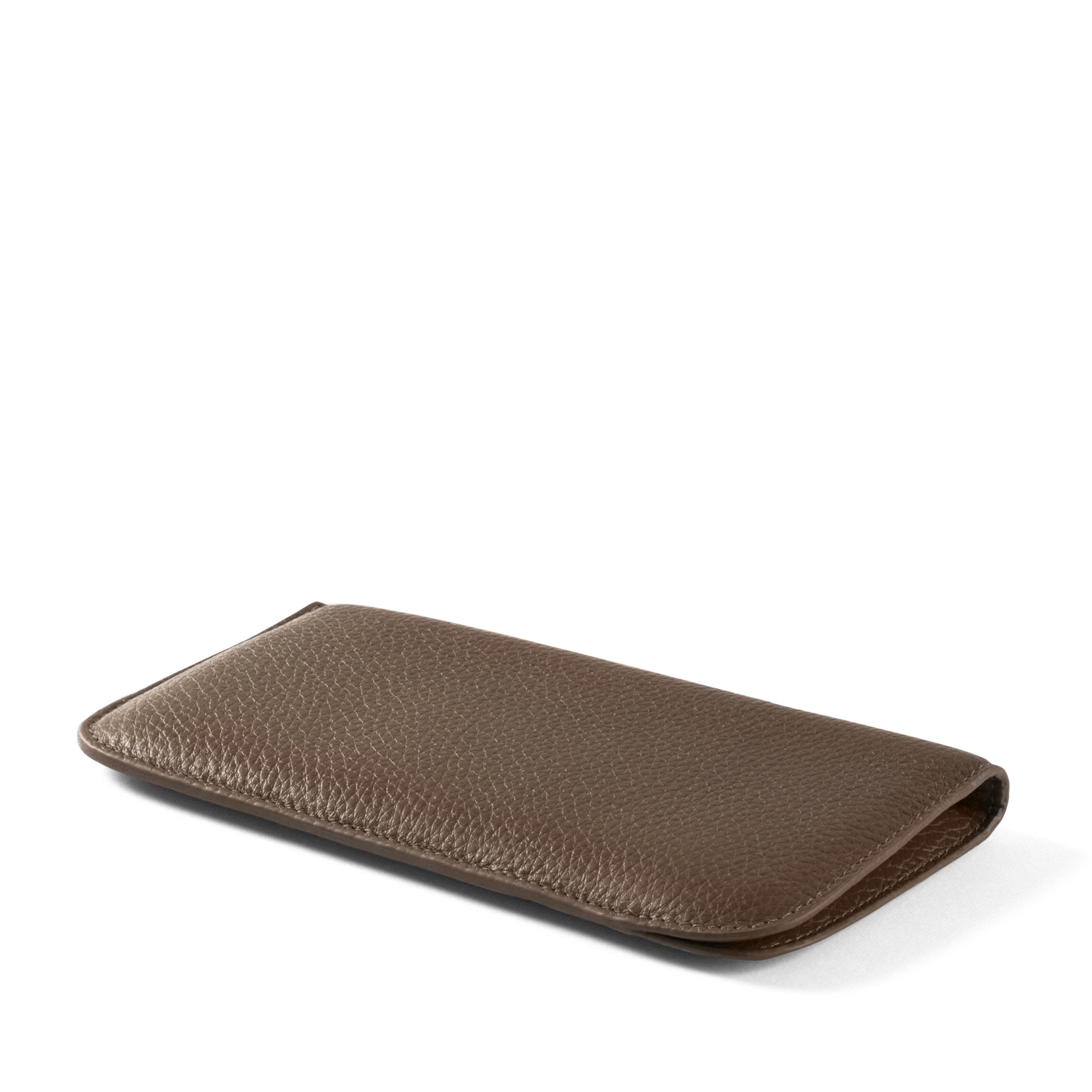 Premium Soft Eyeglass Case for Glasses - Cocoa Brown Protective Eyewear Pouch for Travel, Home & Office Use