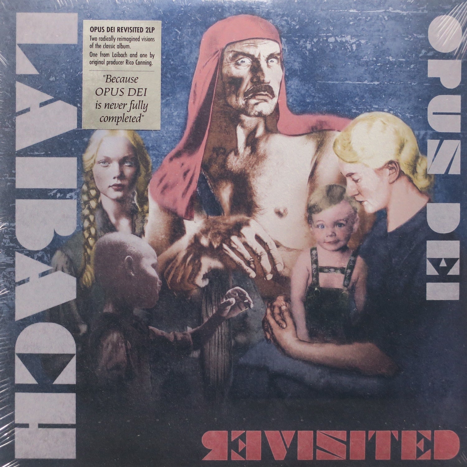 LAIBACH 'Opus Dei Revisited' Vinyl LP Record - Limited Edition Alternative Rock Music for Collectors & Audiophiles - Perfect for Home Listening & Music Enthusiast Gifts