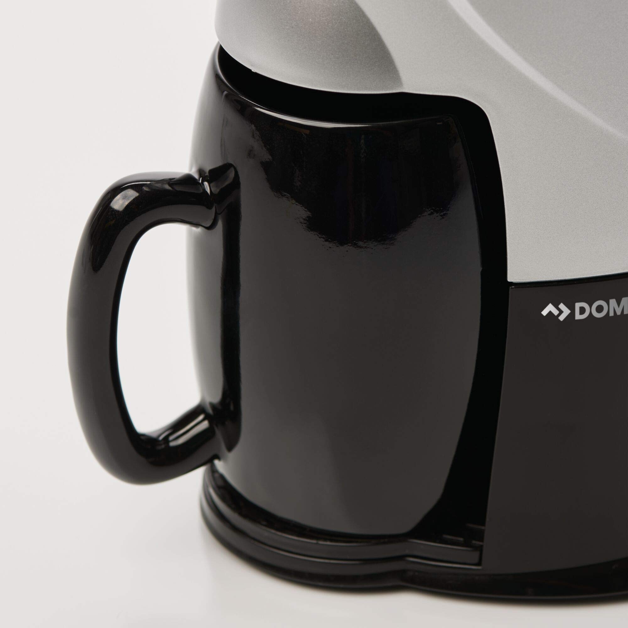 DOMETIC PerfectCoffee MC 01 Single Cup Coffee Maker - 12V Portable Coffee Machine for Car, RV & Travel | Compact Design for On-the-Go Brewing
