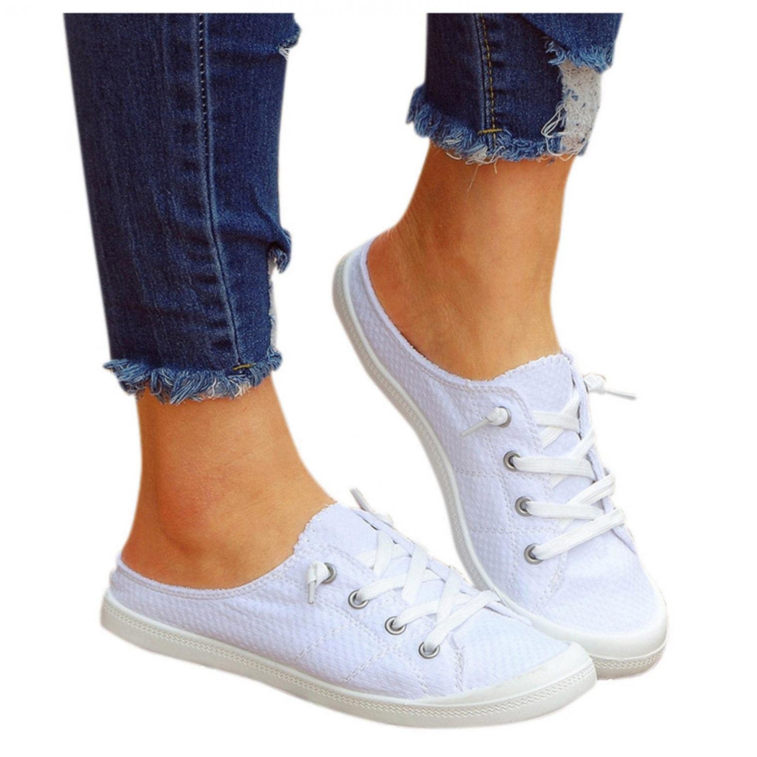 Women's Comfortable Sneakers - Lightweight Slip On Walking Shoes for Women | Cute & Comfy Casual Shoes for Everyday Wear, Travel & Workout