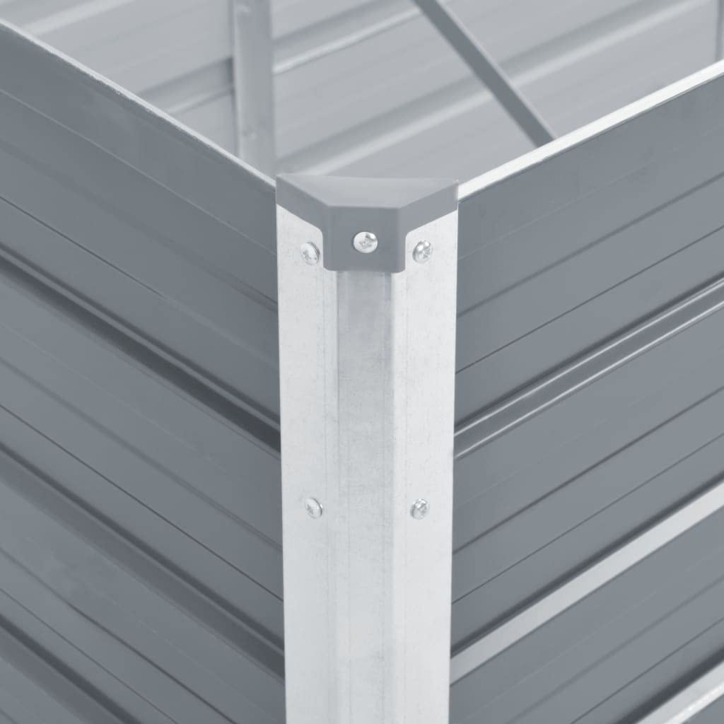 Galvanized Steel Raised Garden Bed 39.4