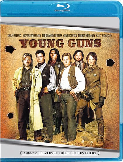 Young Guns [Blu-ray] - Classic Western Action Movie - Perfect for Movie Nights & Western Film Collections