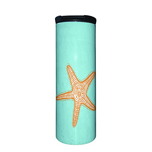 Coastal Star 17 oz Tumbler with Lid, Stainless Steel, Vacuum Insulated with Slide Lock Lid, Leak Proof
