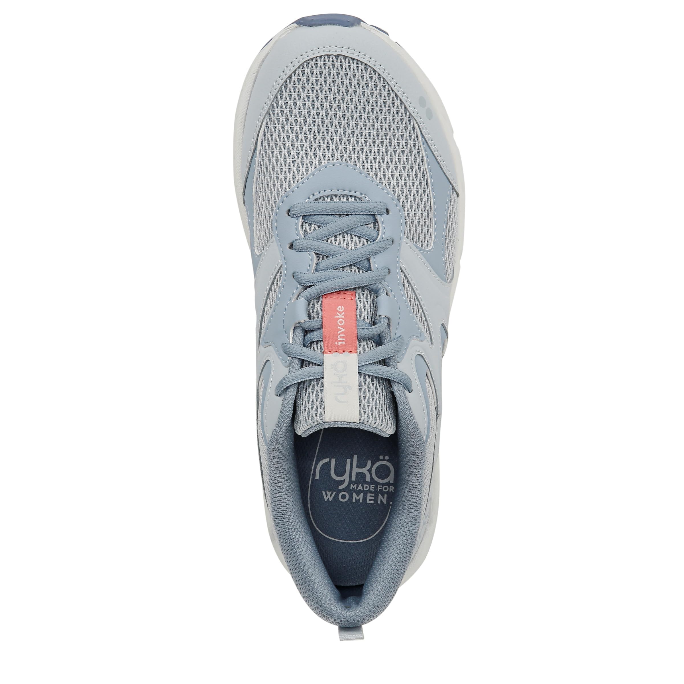 Ryka Women's Invoke Walking Shoes - Lightweight Comfortable Sneakers for Walking, Running & Gym - Ideal for Workouts, Travel & Everyday Use