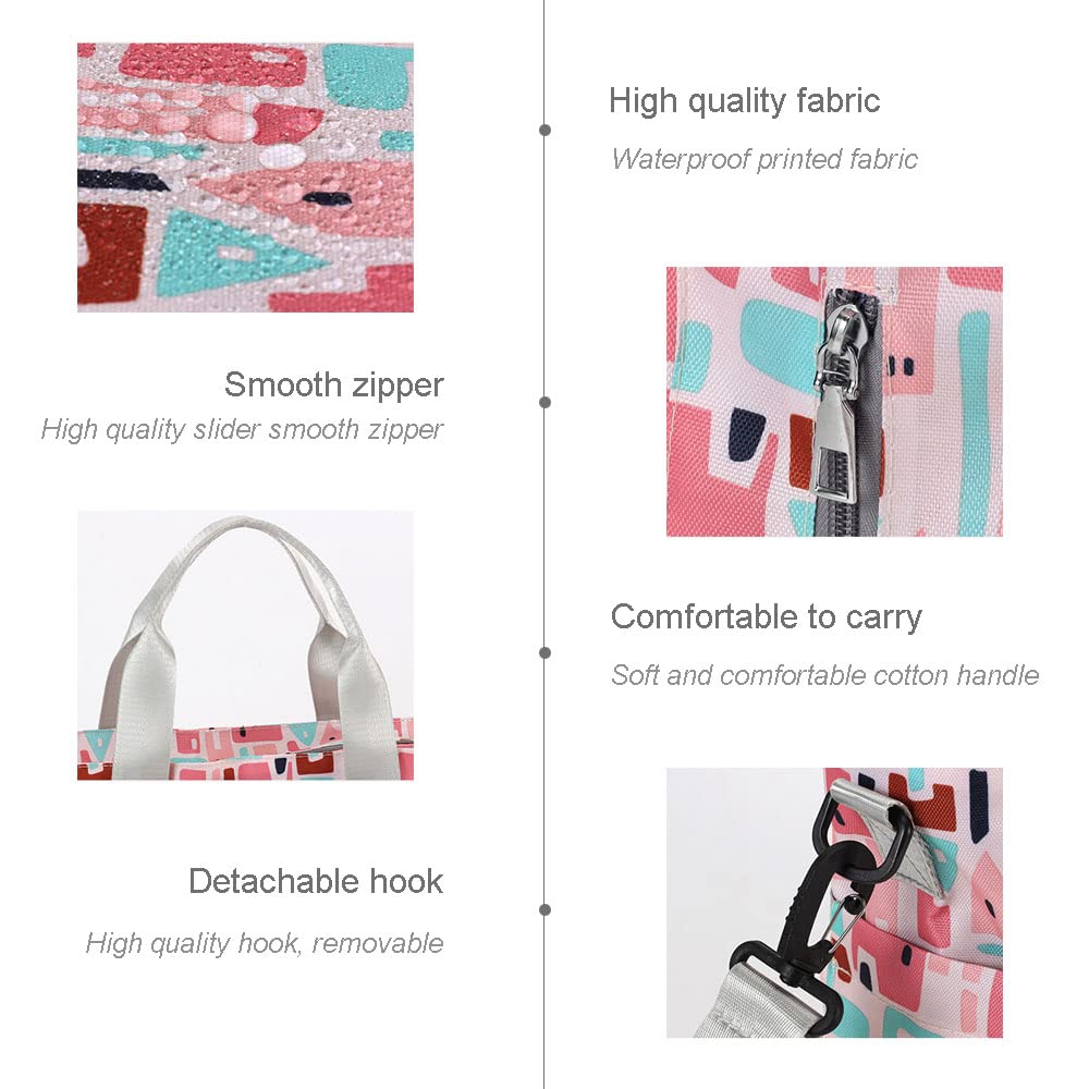 DZOZO Multifunctional Baby Diaper Bag - Waterproof Maternity Shoulder Tote for Travel, Nursing & On-the-Go Parents | Perfect for Daycare, Hospital Visits & Family Outings
