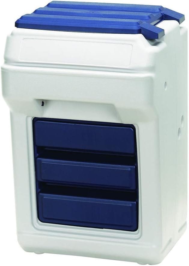 Automatic Outdoor Dog Food Dispenser - Weatherproof Pet Feeder for Large & Small Dogs - Perfect for Backyard, Camping & Travel Use