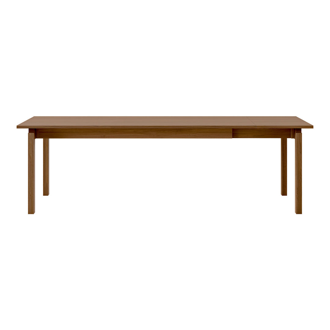 Extendable Dining Table for Small Spaces - Modern Expandable Kitchen Table with Leaf - Perfect for Apartments, Dining Rooms & Entertaining Guests