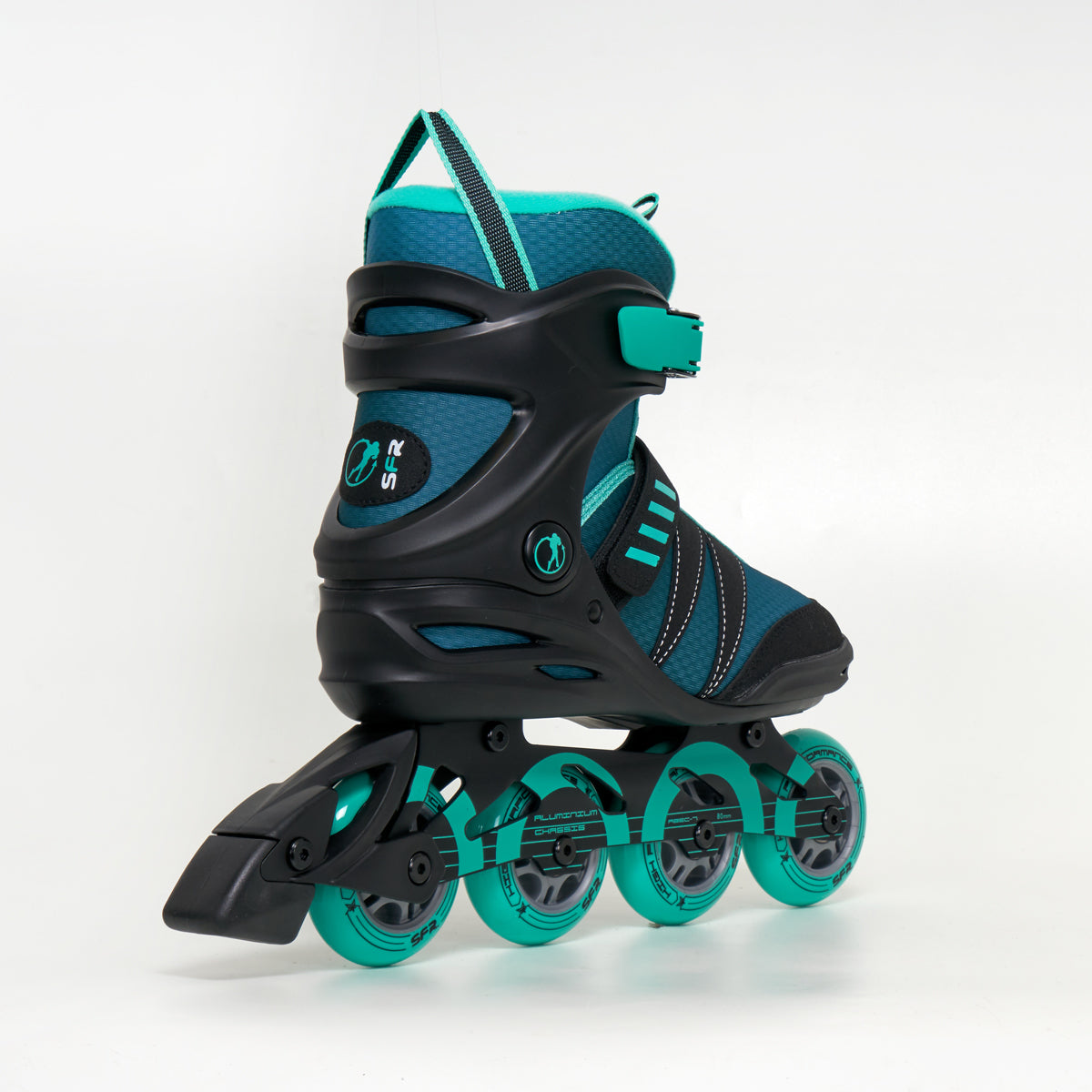 SFR Venture Pro Skates - Premium Roller Skates for Women & Men - Teal Color - Perfect for Outdoor Skating, Rink, Fitness & Fun