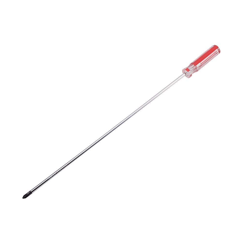 Utoolmart Phillips Screwdriver - 5mm Magnetic Cross Head Tip, 300mm 45# Steel Shaft with 75mm Ergonomic Plastic Handle - Perfect for Home Repair, DIY Projects & Craft Work | Durable Screwdriver for Electronics, Furniture Assembly & General Maintenance