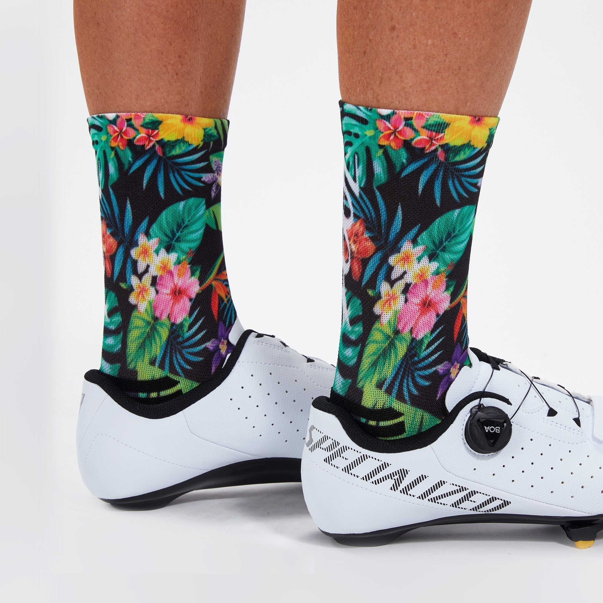 Unisex 6-Pack Tropical Print Socks - Comfortable & Breathable for Men & Women - Perfect for Beach, Vacation & Summer Outfits