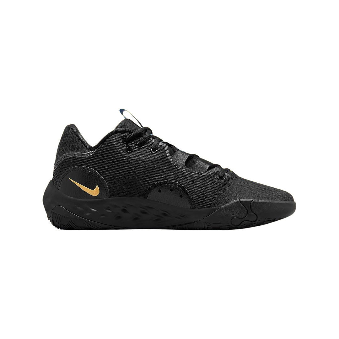 Nike PG 6 Paul George Basketball Shoes - Black/Peach Cream/Celestine Blue for Men | High-Performance Court Sneakers for Basketball & Streetwear