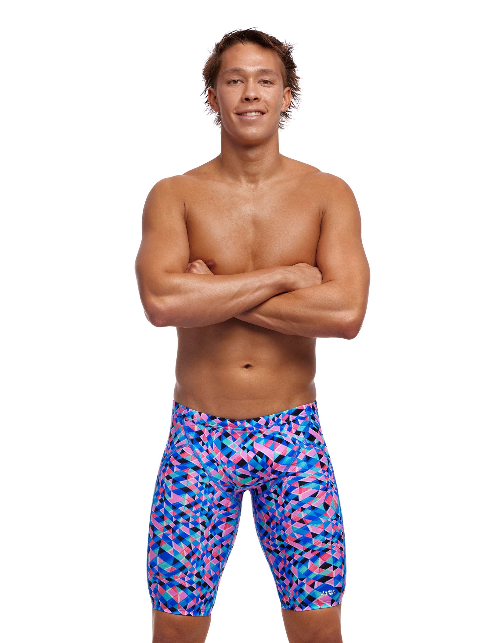 High-Performance Swim Training Jammers for Competitive Swimmers - Fast-Drying, Chlorine-Resistant Swimwear for Lap Swimming & Workouts