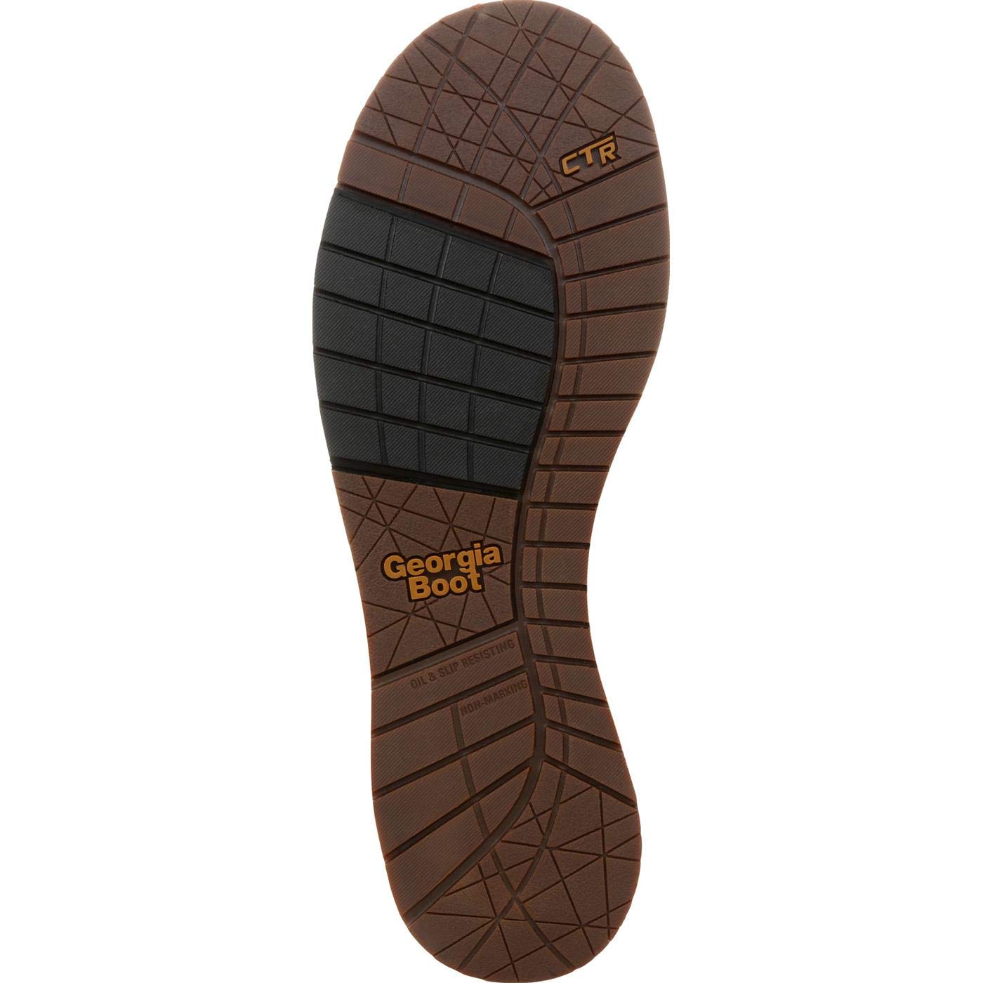 Georgia Boot AMP LT Wedge Waterproof Chelsea Work Boot - Durable & Comfortable for Construction, Landscaping & Outdoor Work