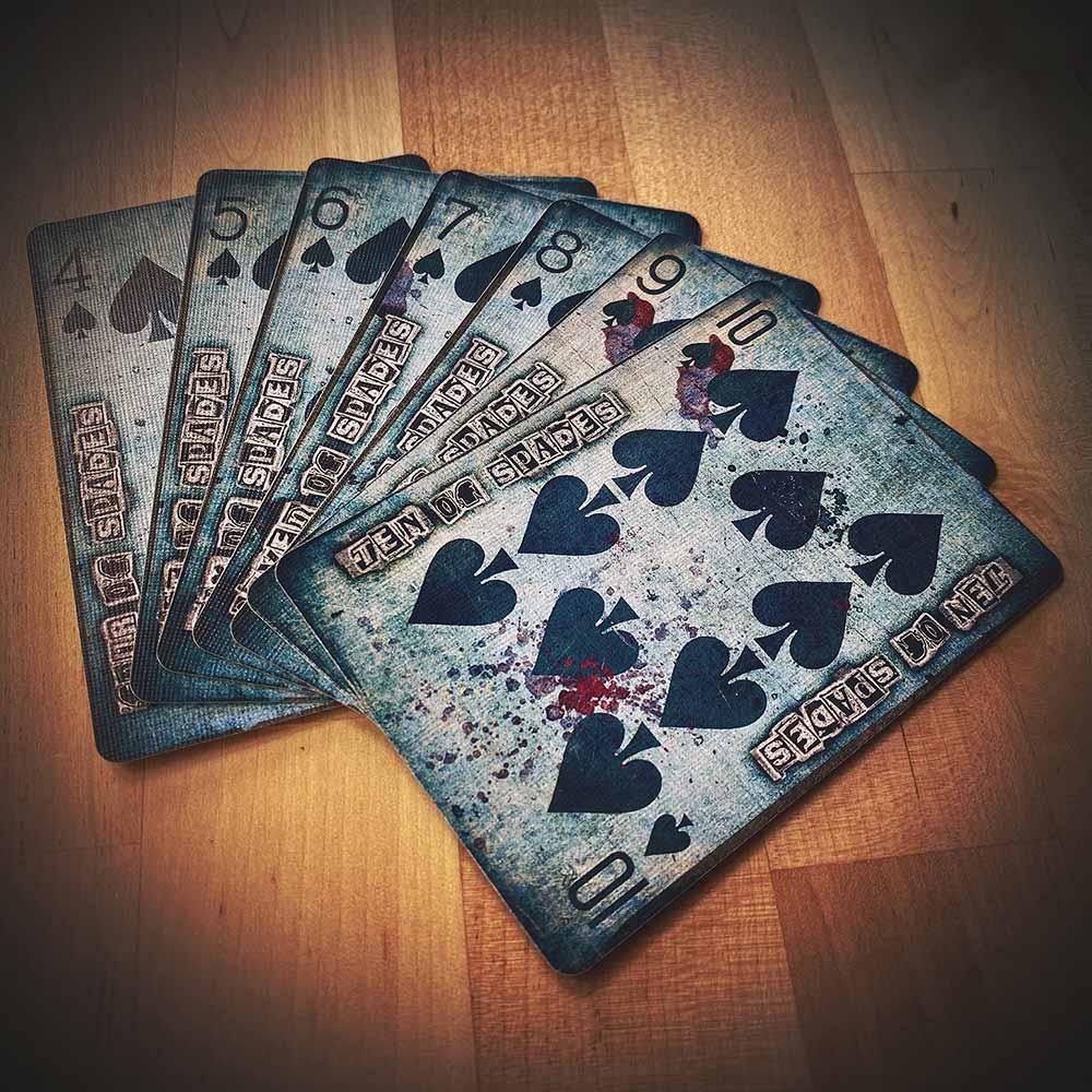 Bicycle Karnival Dead Eyes Playing Cards - Limited X Years Edition | Premium Collectible Deck for Magic Tricks, Poker & Card Games