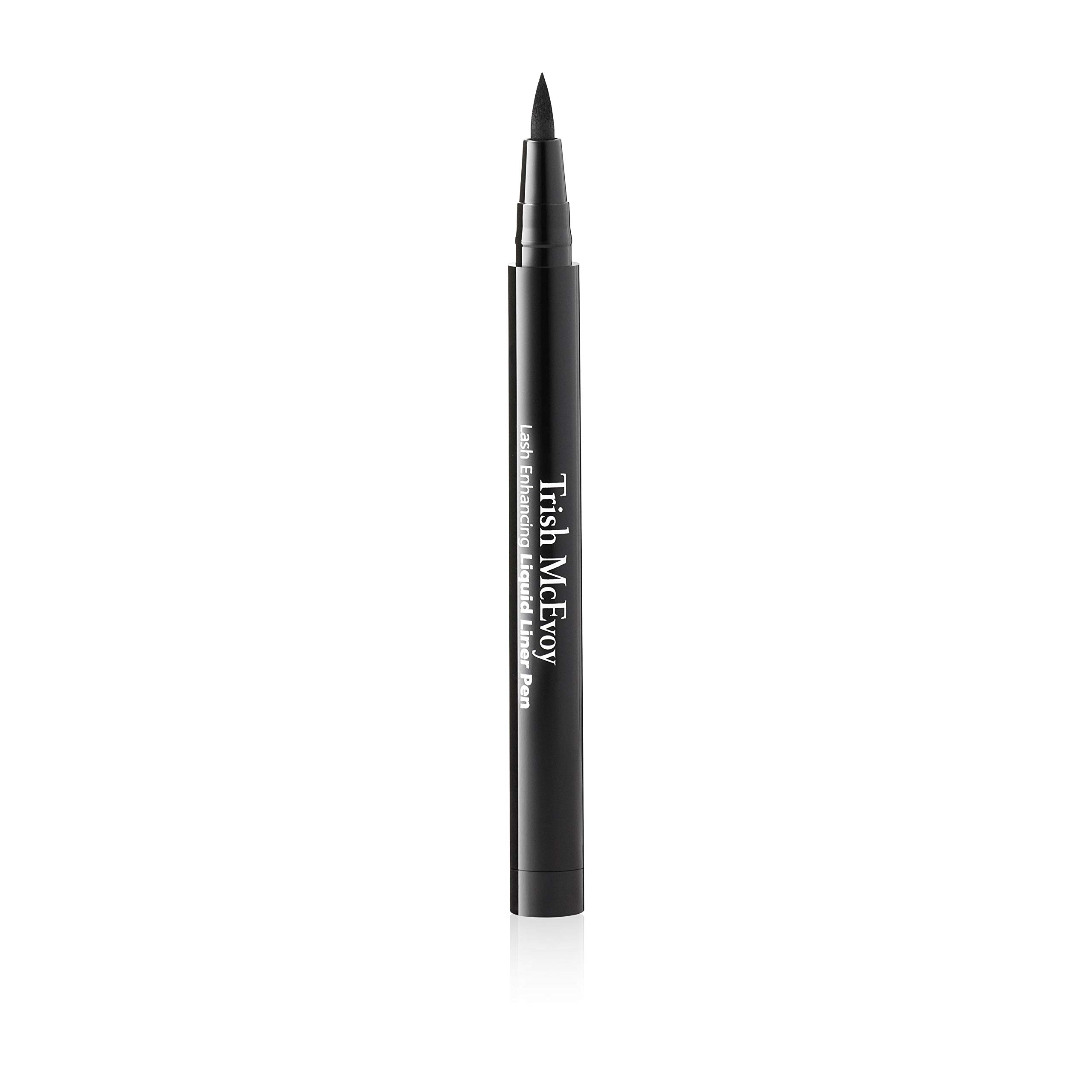 Trish McEvoy Women's Lash Enhancing Liquid Eyeliner Pen - Jet Black Waterproof Eye Liner for Long Lasting Makeup | Perfect for Daily Use, Parties & Special Occasions