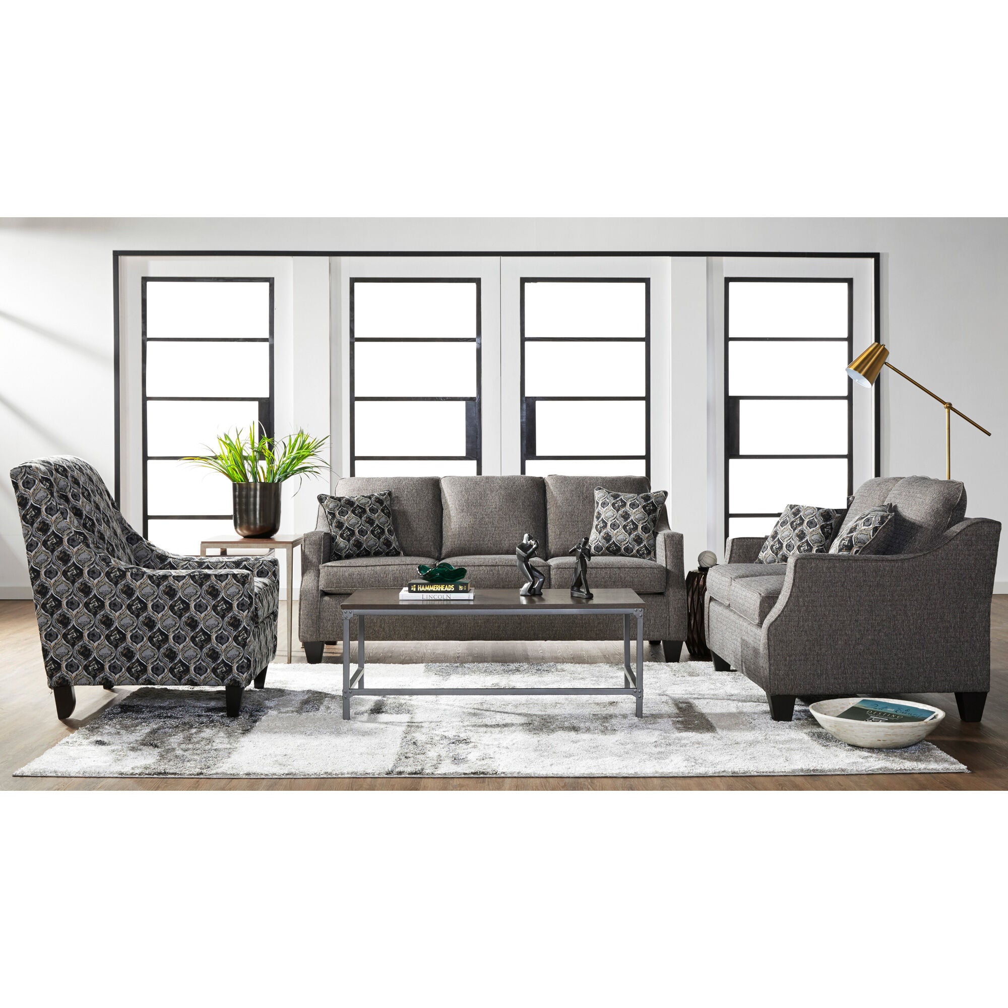 Lanner Accent Chair - Modern Upholstered Lounge Chair for Living Room, Bedroom & Office - Perfect for Relaxing, Reading & Decorating
