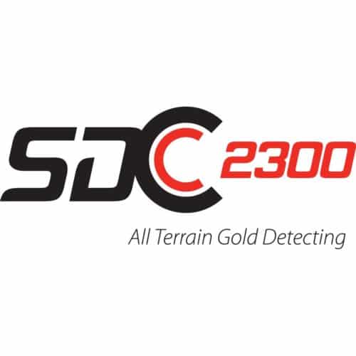 Minelab SDC 2300 Waterproof Gold Metal Detector Kit with Pro Find 40 Pinpointer & Carry Bag - Professional All Terrain Treasure Hunting for Beach, River & Field Exploration