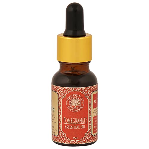 Organic Pomegranate Essential Oil for Skin & Hair Care - 100% Pure Natural Aromatherapy Oil | Stress Relief, Relaxation & Home Fragrance | Steam Distilled for Therapeutic Use | Perfect for Massage, Diffuser & Bath