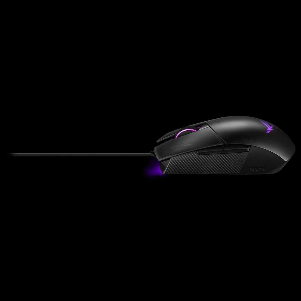 ASUS ROG Strix Impact II AURA Sync RGB Gaming Mouse - 7200 DPI, Ergonomic Design, 2-Year Warranty - Perfect for FPS, MOBA & PC Gaming