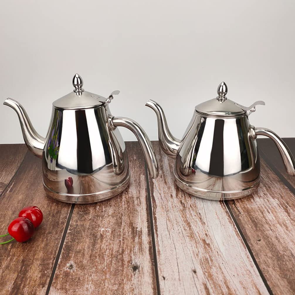 **Cabilock 1pc Stainless Steel Electric Water Kettle - Fast Boiling, Household Tea Kettle for Coffee, Tea & Hot Water - Perfect for Home, Office & Dorm Use**