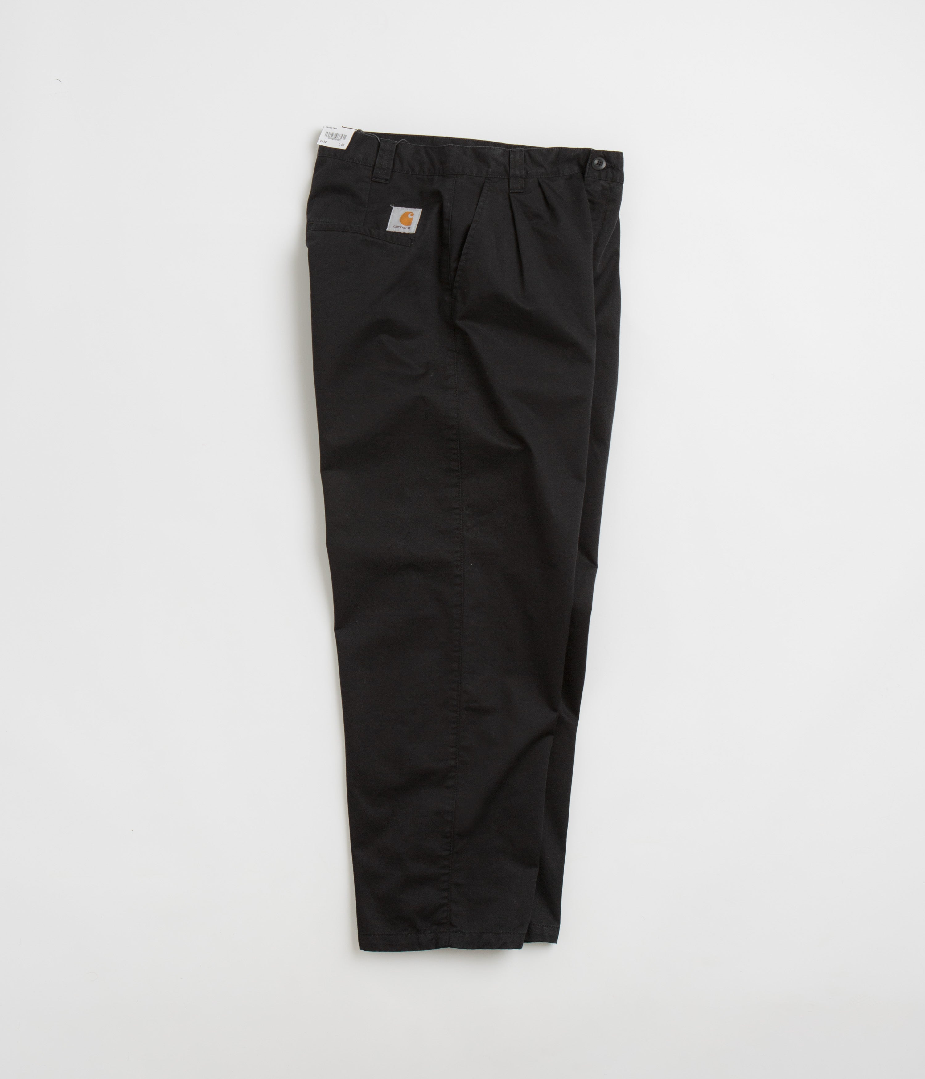 Carhartt Merrick Work Pants - Stone Washed Black | Durable Men's Cargo Pants for Construction, Outdoor Work & Casual Wear