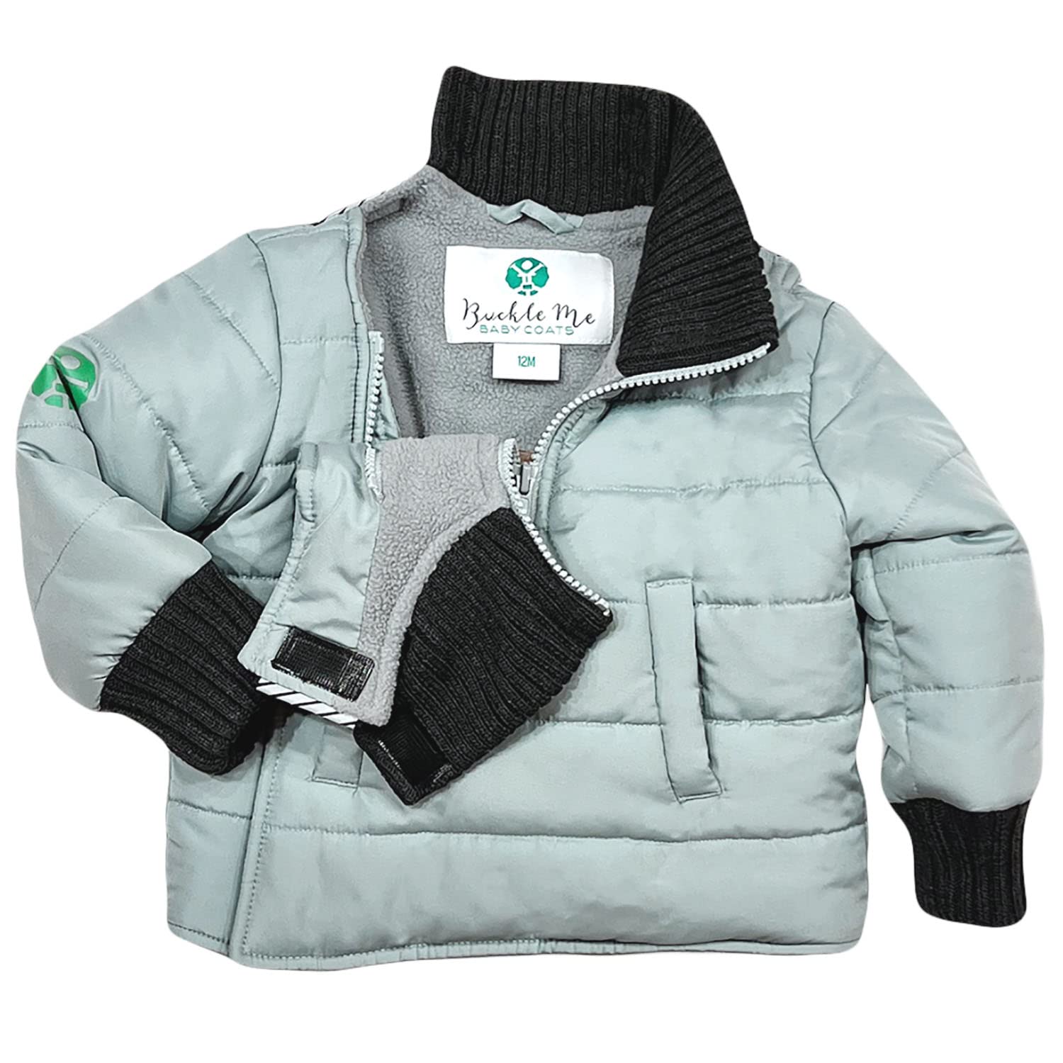 Buckle Me Baby Winter Coat - Safe & Warm Car Seat Jacket for Boys & Girls (6 Months-6 Years) | Shark Tank Featured | Perfect for Snow Days & Winter Travel