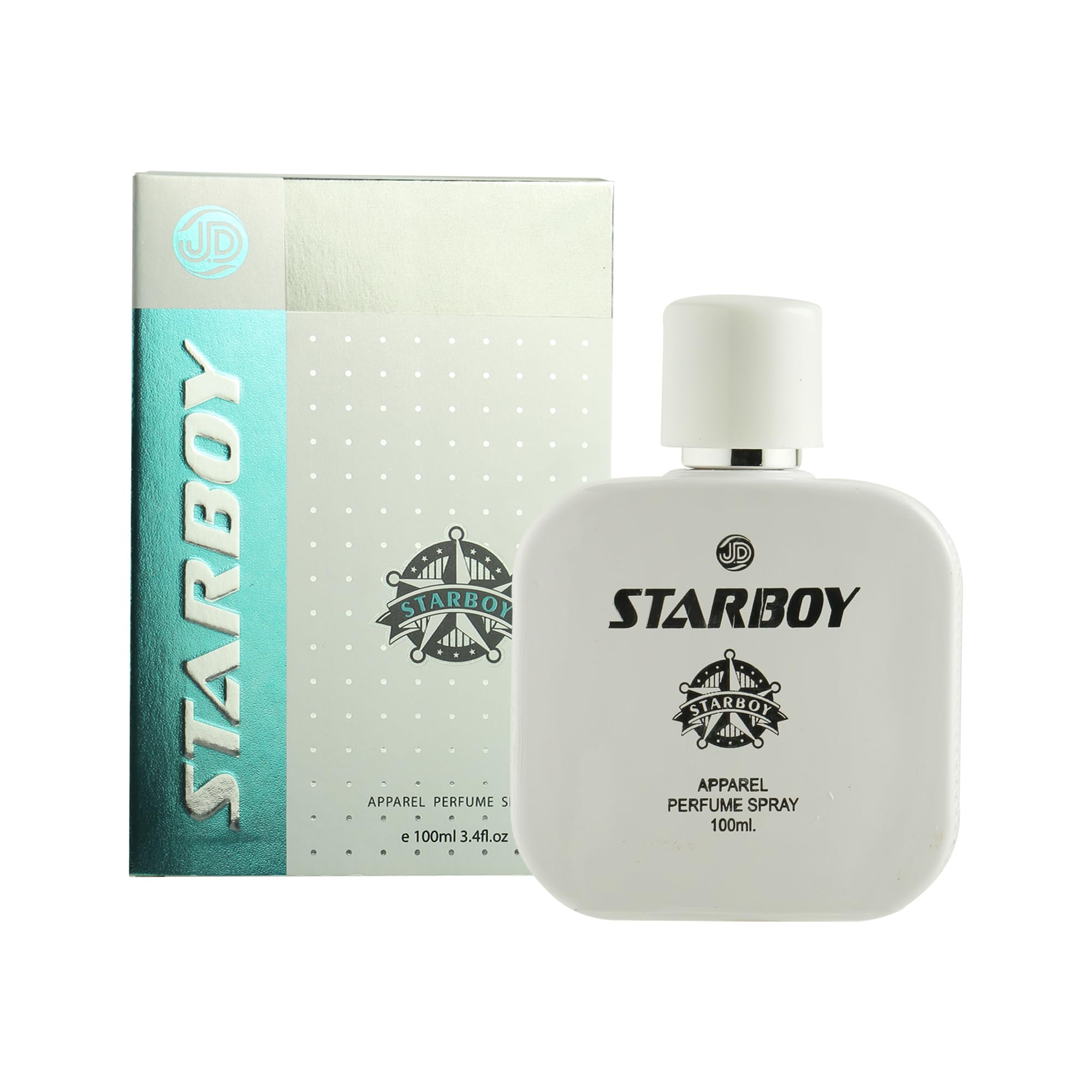 Premium Unisex Long-Lasting Fragrance Perfume for Men & Women - 100ml | STAR BOY WHITE by JD INTERNATIONAL | Perfect for Daily Wear, Date Nights & Special Occasions