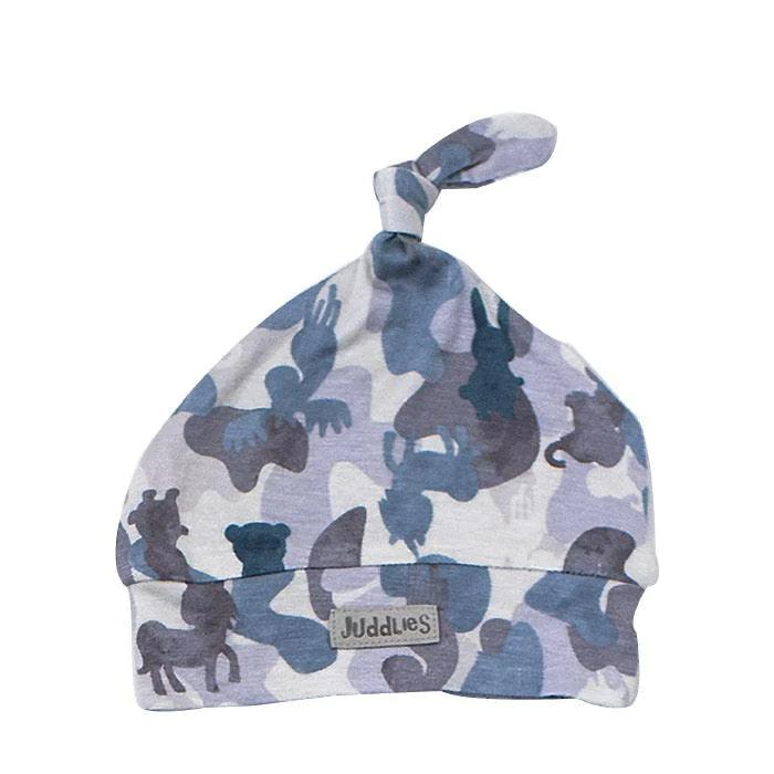 Juddlies Designs Camoose Collection - Soft Bamboo Baby Hat for Newborns 0-4 Months | Organic & Breathable for Outdoor & Photo Shoots