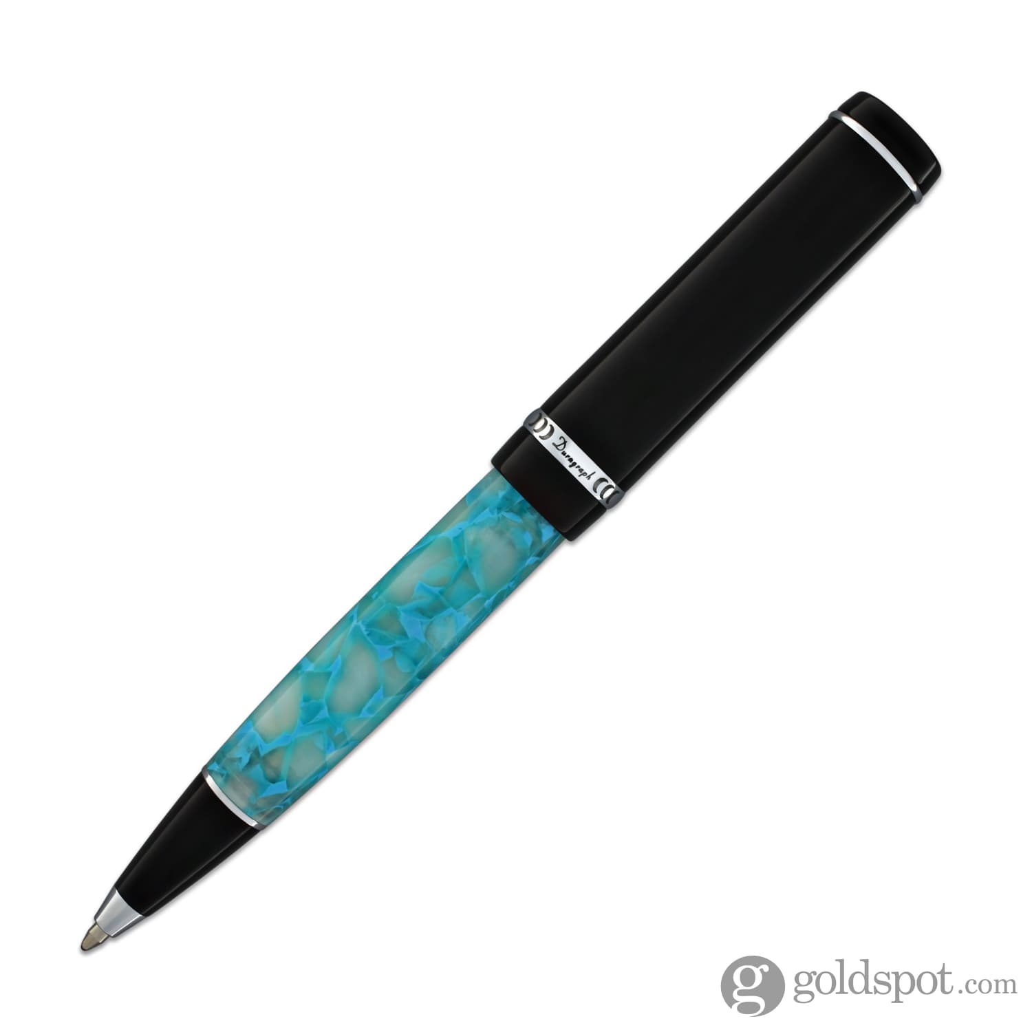 Conklin Duragraph Ballpoint Pen - Turquoise Nights - Premium Writing Instrument for Professionals & Students - Perfect for Office, School & Gift Giving
