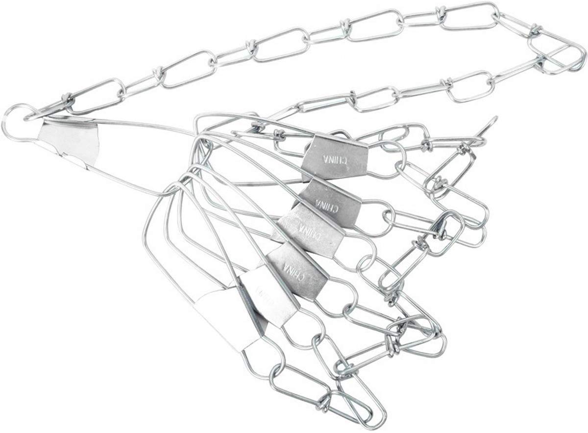 Eagle Claw 04310-005 40lb 7-Snap Chain Stringer for Fishing - Keep Your Catch Fresh on Boat, Kayak or Shoreline Fishing Trips