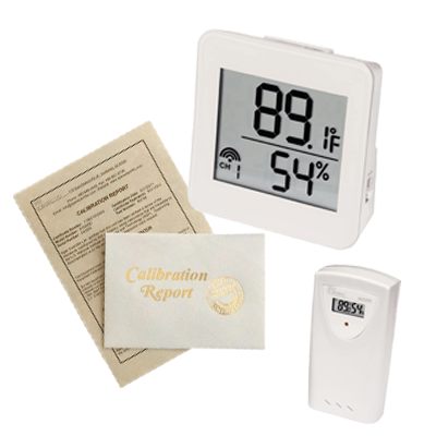 Certified Digital Temperature & Humidity Monitor - Accurate Room Climate Control for Home, Office, and Greenhouse Use