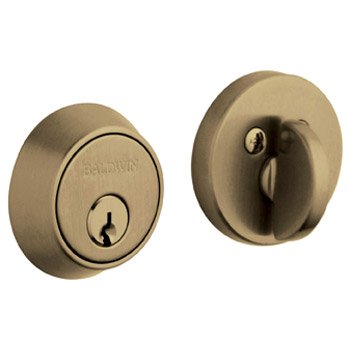 Baldwin Hardware 8041.050 Single Cylinder Deadbolt Lock - High Security Door Lock for Home & Commercial Use | Durable & Stylish Entry Door Protection