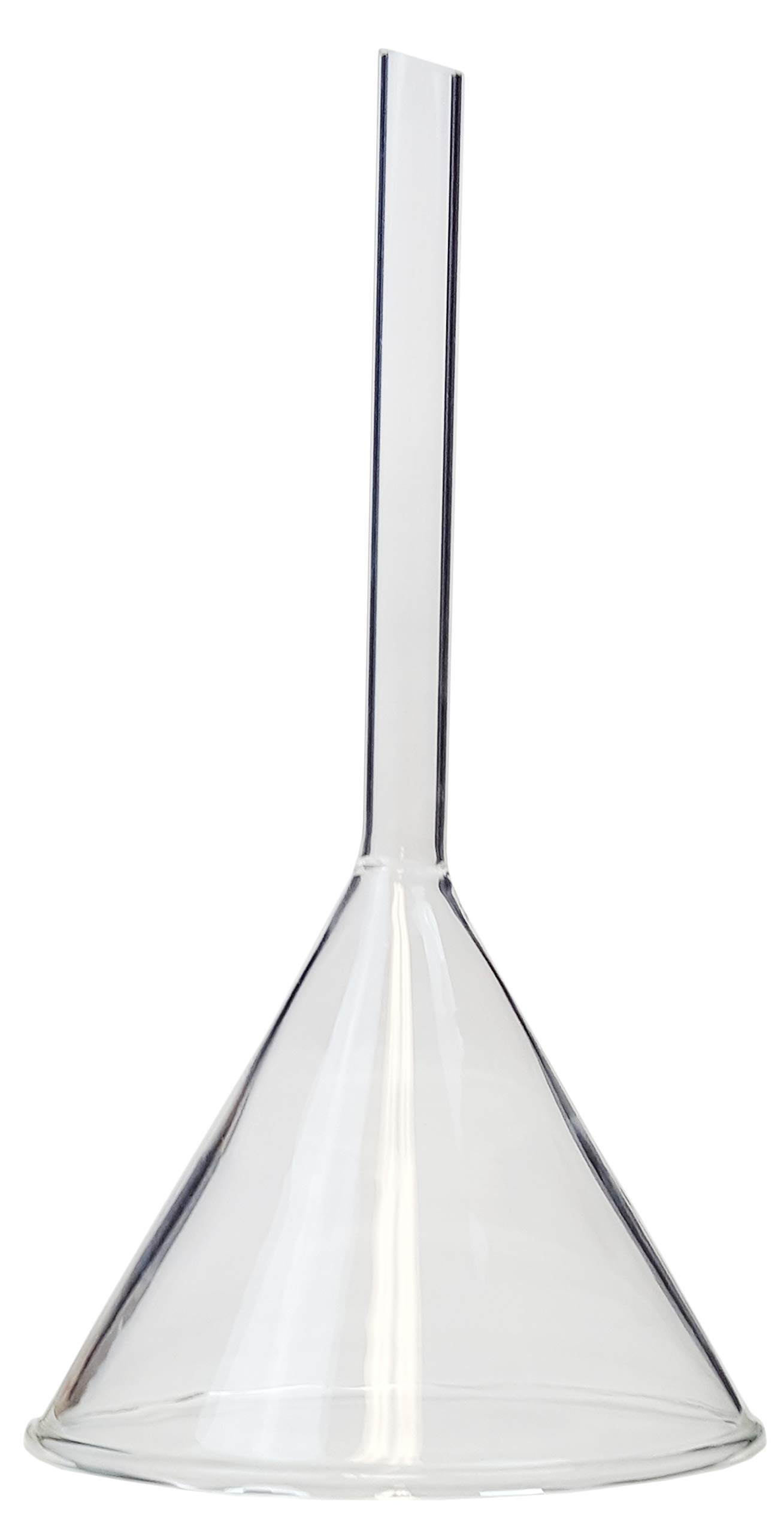 Stainless Steel Short Stem Funnel - 90mm Wide Mouth Kitchen Funnel for Oil, Liquids & Powders | Perfect for Bottling, Cooking & DIY Projects