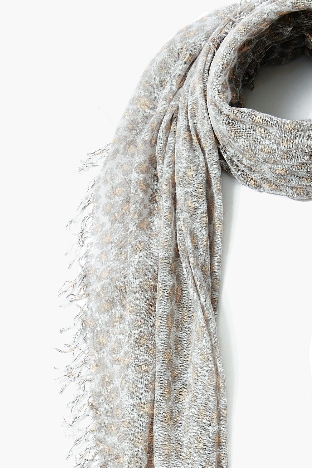Luxury White Leopard Print Cashmere Silk Scarf - Soft Warm Winter Fashion Accessory for Women - Perfect for Office, Travel & Gift Giving