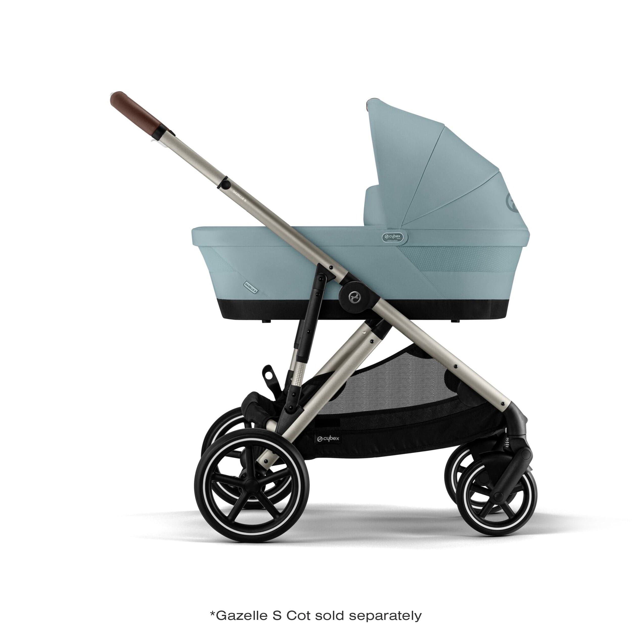 Cybex Gazelle S 2 Stroller - Lightweight Travel Stroller for Toddlers & Infants | Compact Foldable Design with Adjustable Seat | Perfect for Shopping, Travel & Daily Walks