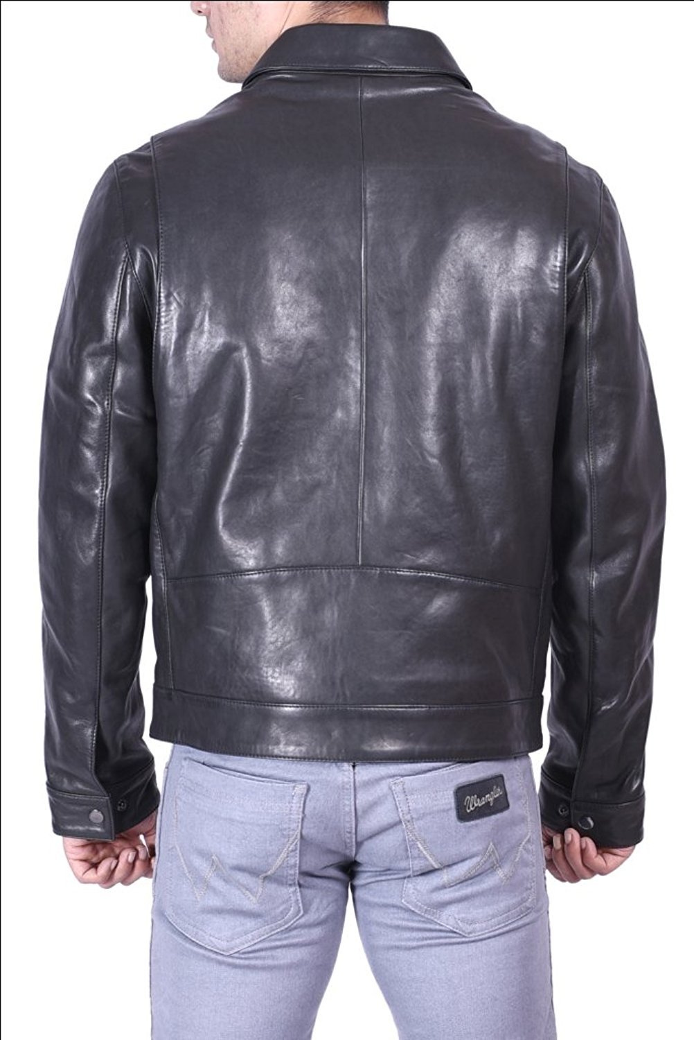 Premium SID Men's Genuine Leather Jacket - Classic Biker Style Motorcycle Jacket for Casual Wear, Riding & Outdoor Adventures