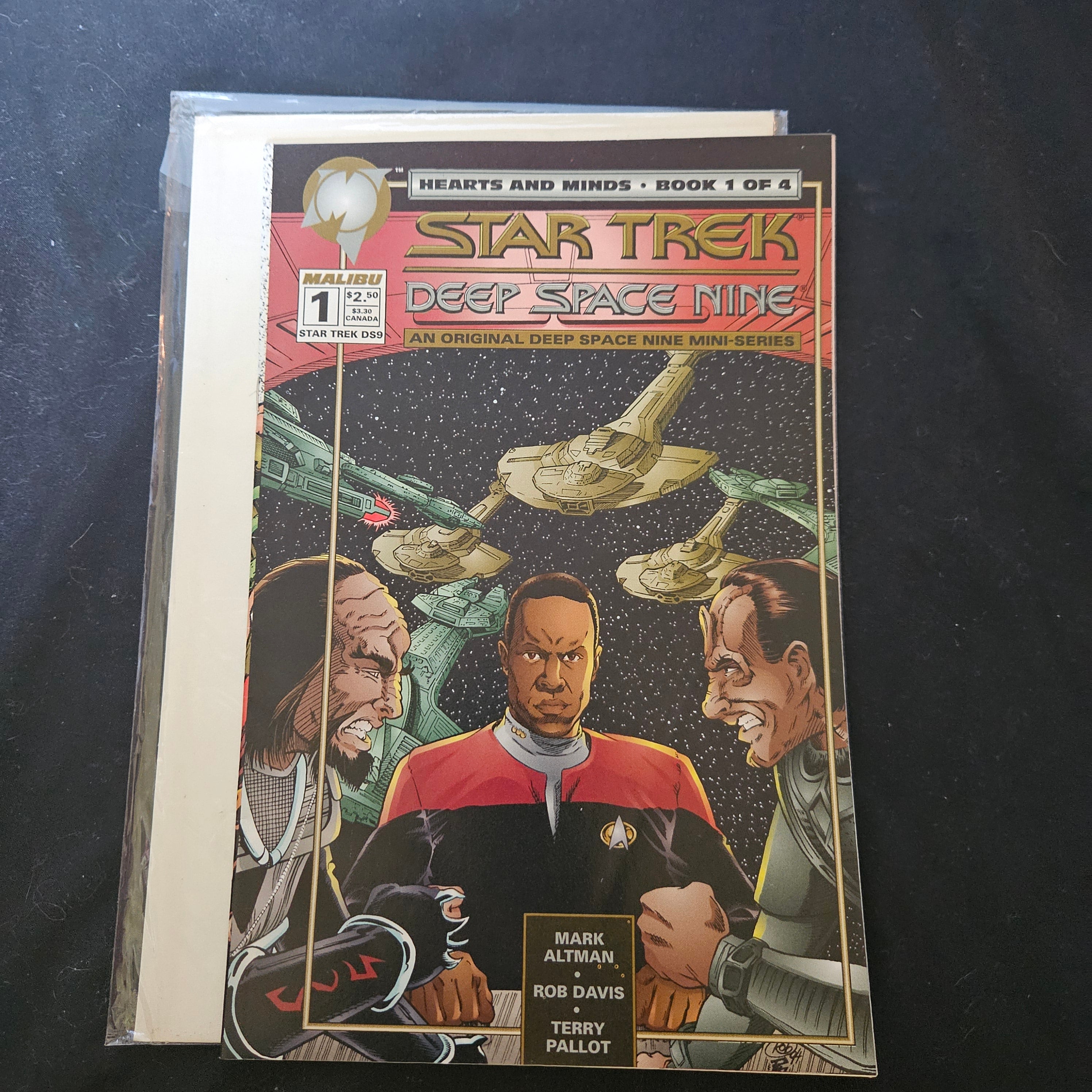 Star Trek: Deep Space Nine Comic Book #1 - Malibu Comics 1992 Edition | Collectible Sci-Fi Graphic Novel for Fans & Comic Enthusiasts | Perfect for Display, Gifts & Memorabilia Collections