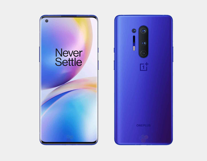 OnePlus 8 Pro 5G Smartphone - 256GB ROM 12GB RAM Dual SIM Unlocked GSM (Ultramarine Blue) - Fast Charging, 120Hz Display for Gaming & Streaming