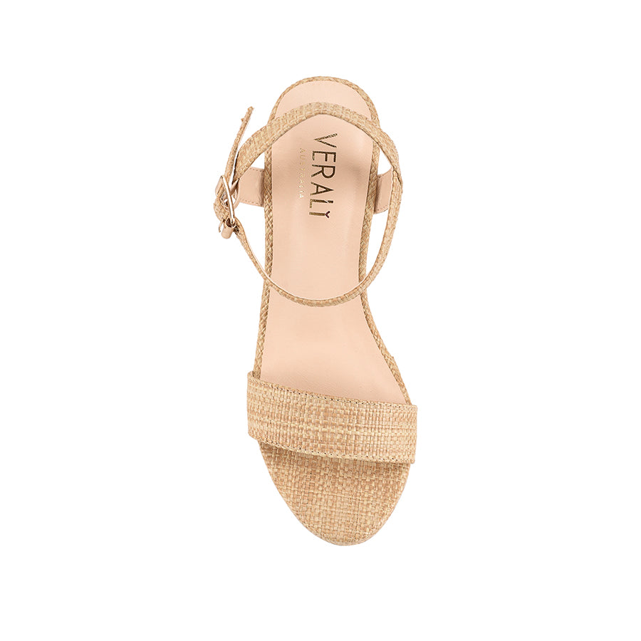 Amaya Rope Wedge Sandals - Natural Raffia Espadrille Shoes for Women | Summer Beach Wedding Casual Outfits