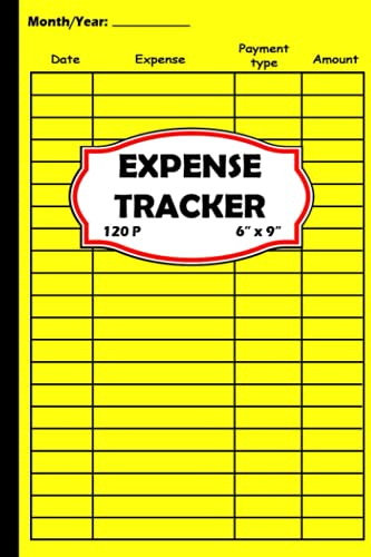 Expense Tracker Notebook - Daily Money Management Ledger for Personal & Small Business | Budget Planner, Spending Log Book | Perfect for Home Budgeting, Travel Expenses & Financial Organization