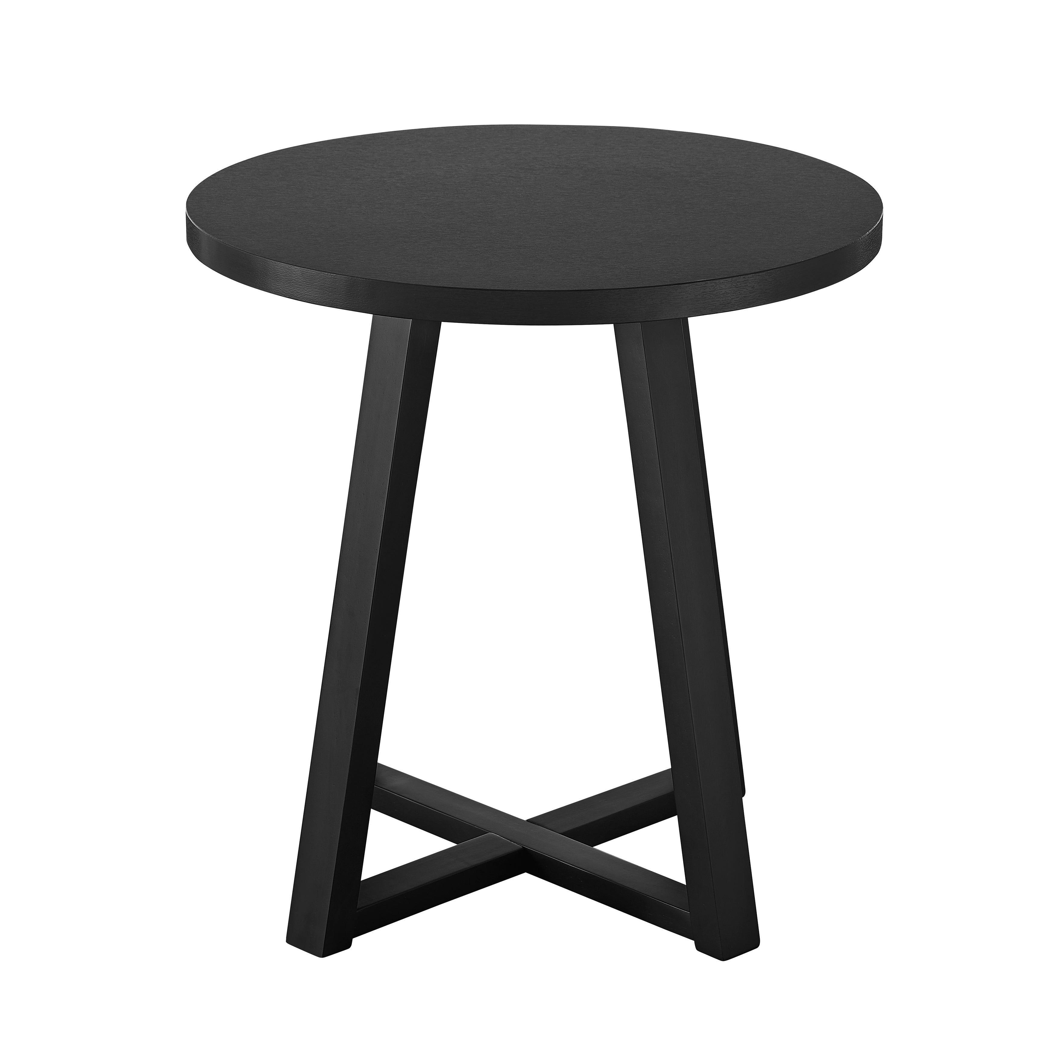 Modern Harmony Wood Oval End Table - Roundhill Furniture - Stylish & Functional Living Room Accent Table for Home Decor