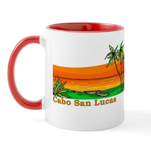 White/Red Inside - Cabo San Lucas, Mexico Mug