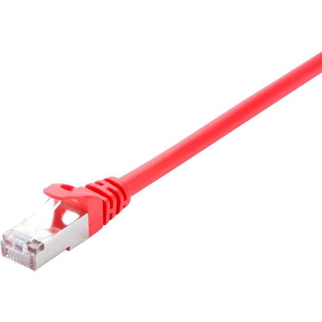 3Ft & 3.3Ft Cat6 Red STP Shielded Ethernet Cable - High Speed RJ45 Network Patch Cord for Gaming, Streaming & Office Networking